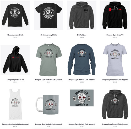 Get your DG Gear Online Here!